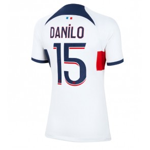Paris Saint-Germain Danilo Pereira #15 Dámské Venkovní Dres 2023-24 Krátký Rukáv